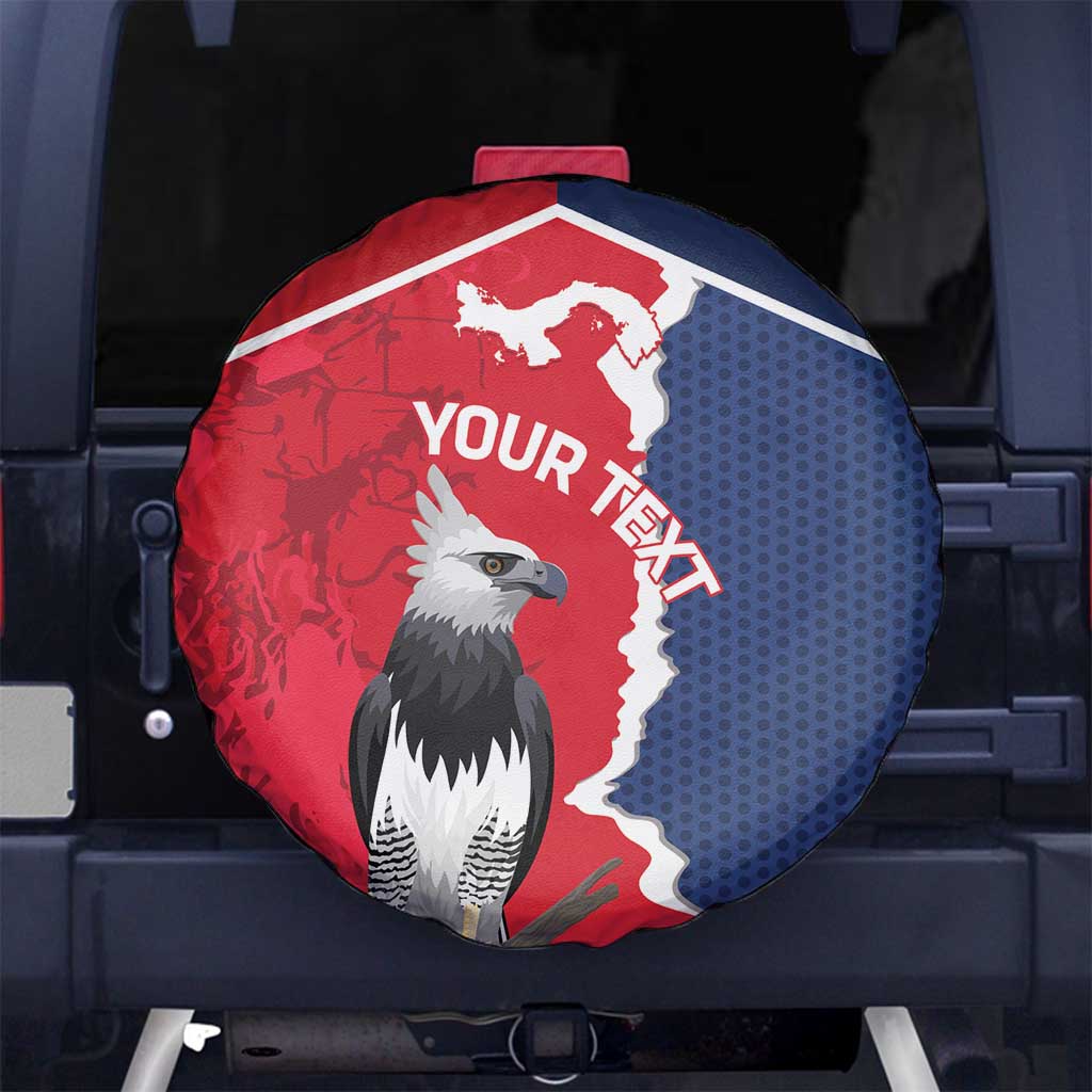 Panama 2026 Football Custom Spare Tire Cover Los Canaleros Harpy Eagle