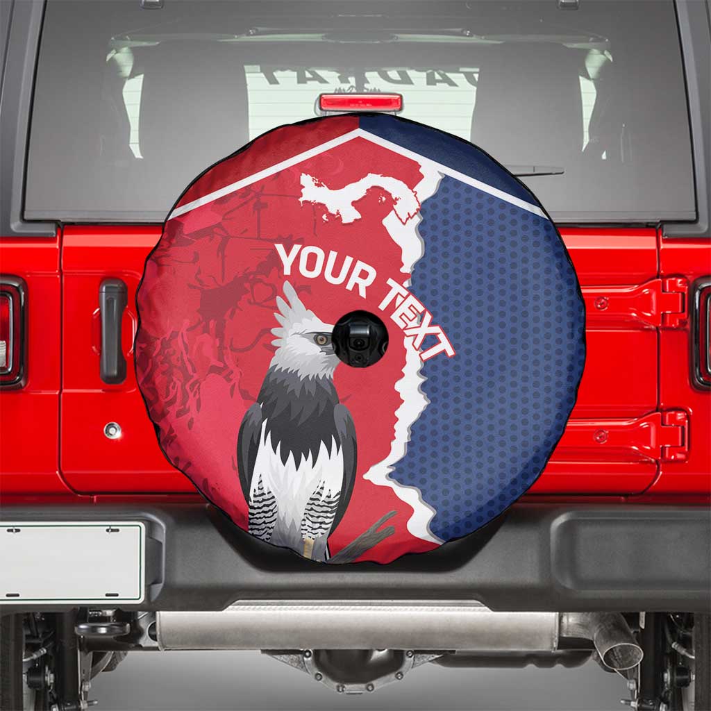 Panama 2026 Football Custom Spare Tire Cover Los Canaleros Harpy Eagle