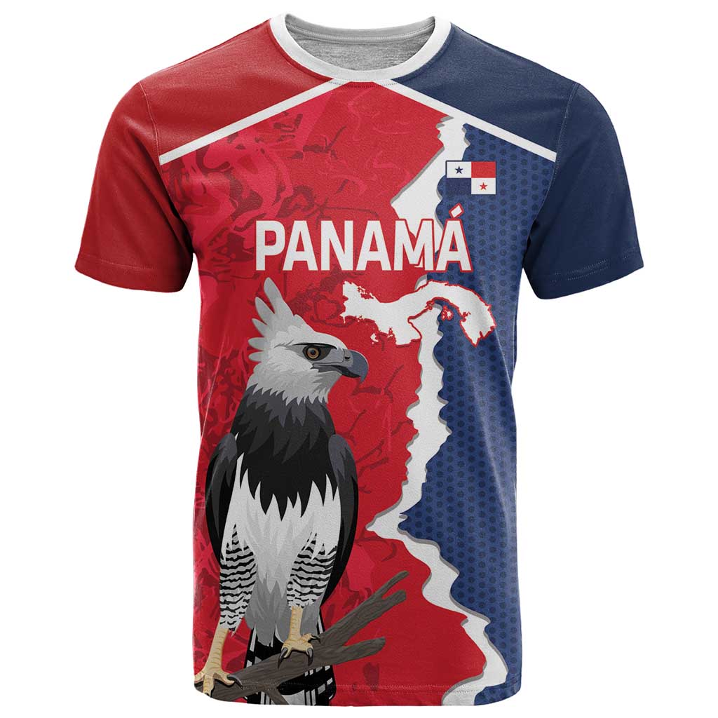 Panama 2026 Football Custom T Shirt Los Canaleros Harpy Eagle
