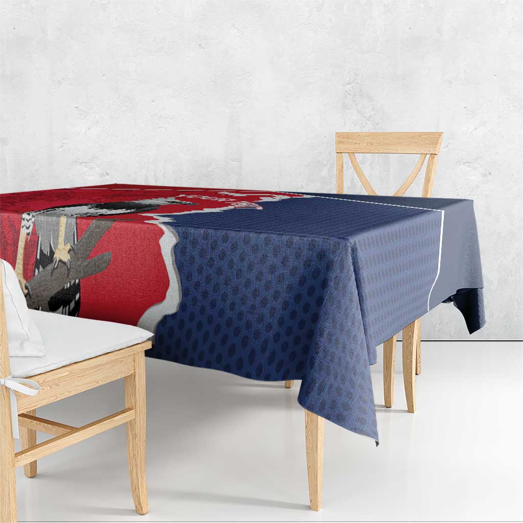 Panama 2026 Football Custom Tablecloth Los Canaleros Harpy Eagle