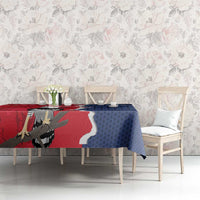 Panama 2026 Football Custom Tablecloth Los Canaleros Harpy Eagle