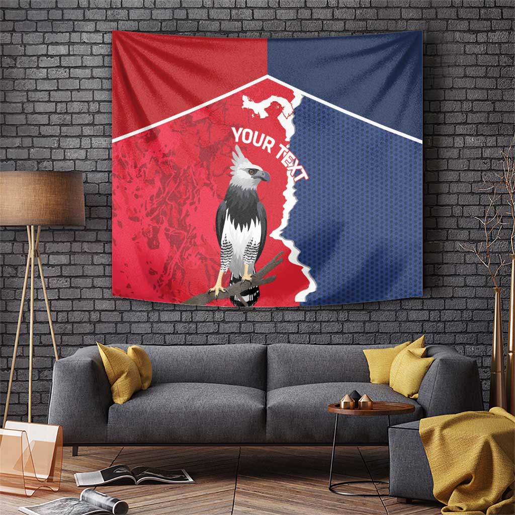 Panama 2026 Football Custom Tapestry Los Canaleros Harpy Eagle