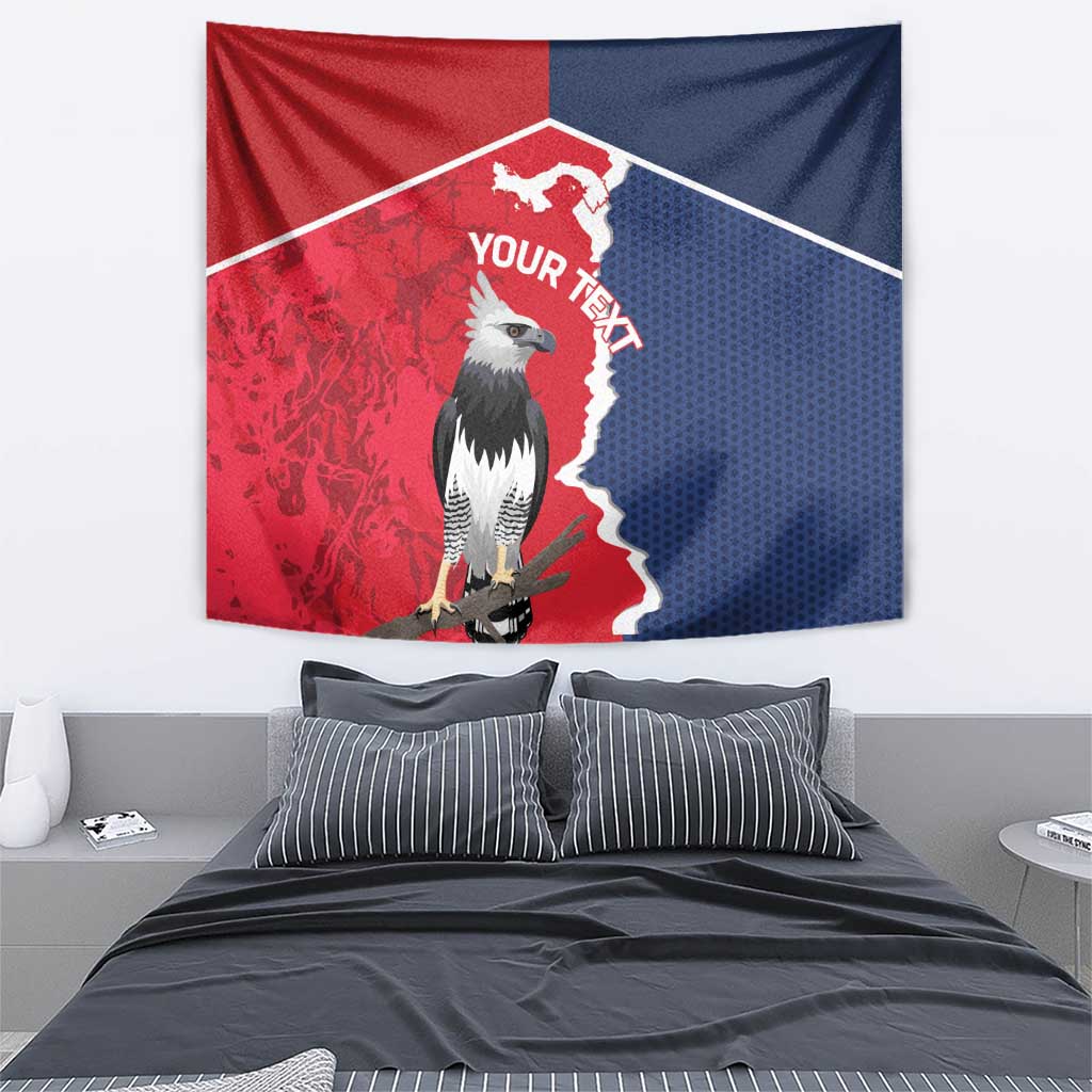 Panama 2026 Football Custom Tapestry Los Canaleros Harpy Eagle