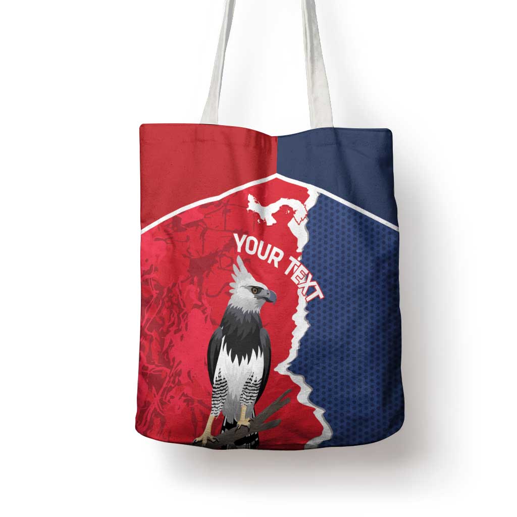 Panama 2026 Football Custom Tote Bag Los Canaleros Harpy Eagle