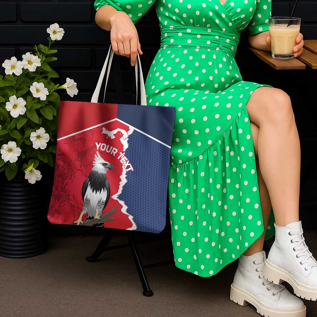 Panama 2026 Football Custom Tote Bag Los Canaleros Harpy Eagle
