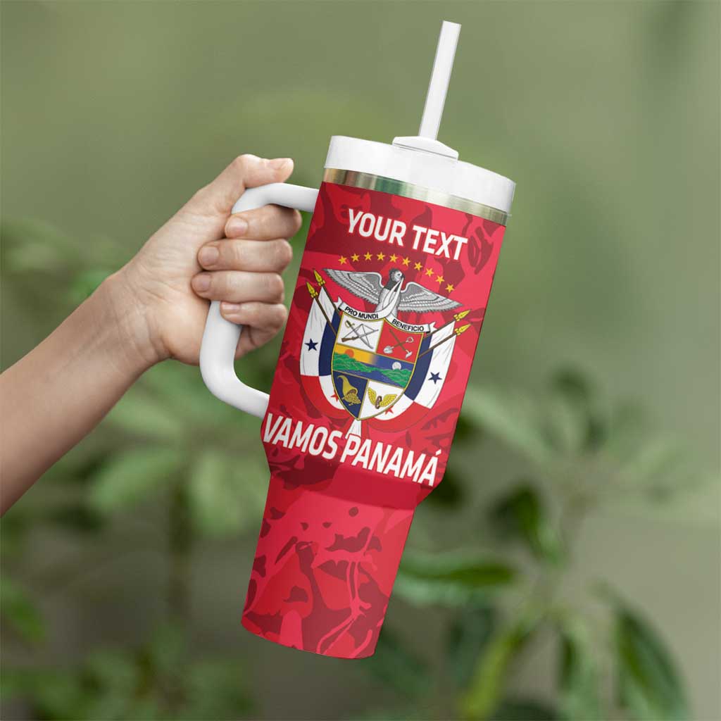 Panama 2026 Football Custom Tumbler With Handle Los Canaleros Harpy Eagle
