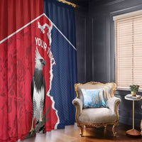 Panama 2026 Football Custom Window Curtain Los Canaleros Harpy Eagle