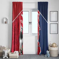 Panama 2026 Football Custom Window Curtain Los Canaleros Harpy Eagle