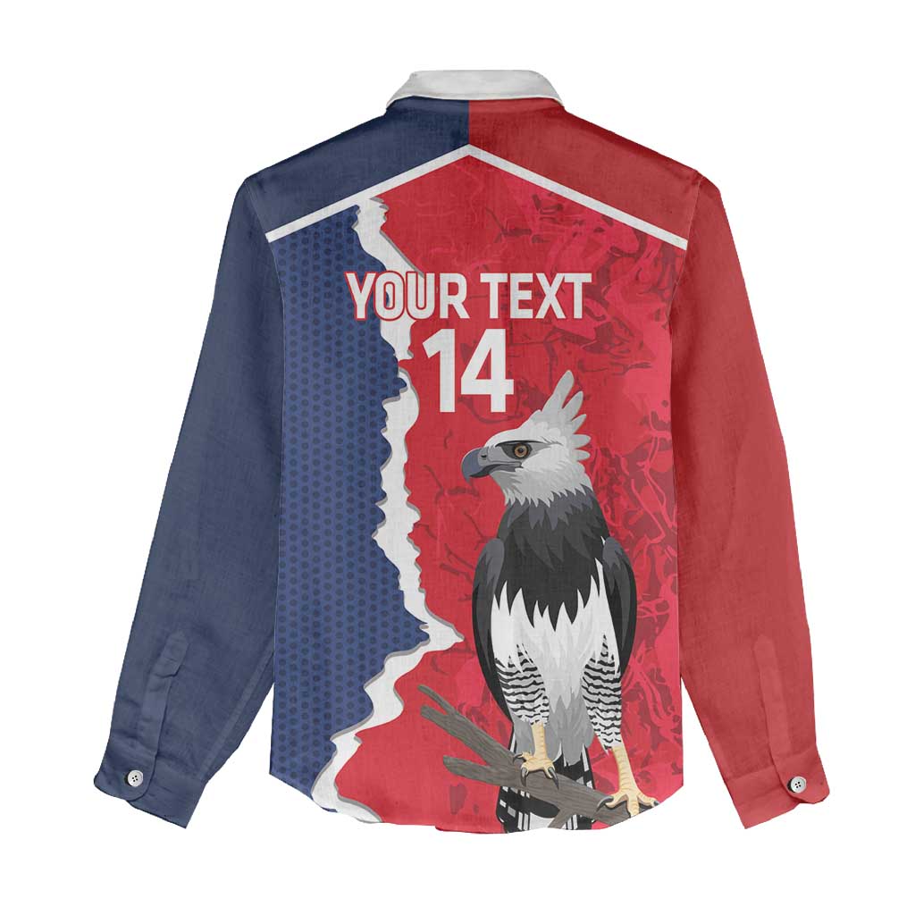 Panama 2026 Football Custom Women Casual Shirt Los Canaleros Harpy Eagle