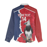 Panama 2026 Football Custom Women Casual Shirt Los Canaleros Harpy Eagle