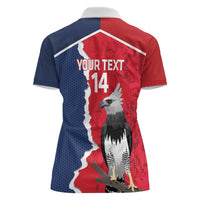 Panama 2026 Football Custom Women Polo Shirt Los Canaleros Harpy Eagle