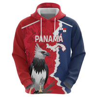 Panama 2026 Football Custom Zip Hoodie Los Canaleros Harpy Eagle