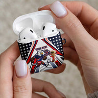 USA 2026 Soccer Custom AirPods Case United States Eagle Go Champions