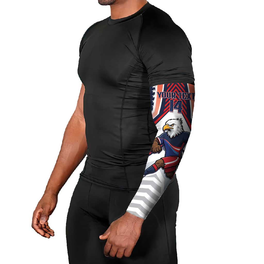 USA 2026 Soccer Custom Arm Sleeves United States Eagle Go Champions