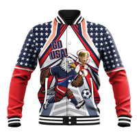 USA 2026 Soccer Custom Baseball Jacket United States Eagle Go Champions