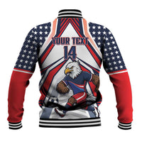 USA 2026 Soccer Custom Baseball Jacket United States Eagle Go Champions