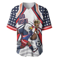 USA 2026 Soccer Custom Baseball Jersey United States Eagle Go Champions