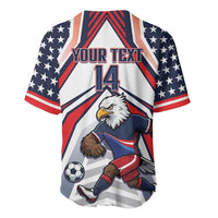 USA 2026 Soccer Custom Baseball Jersey United States Eagle Go Champions