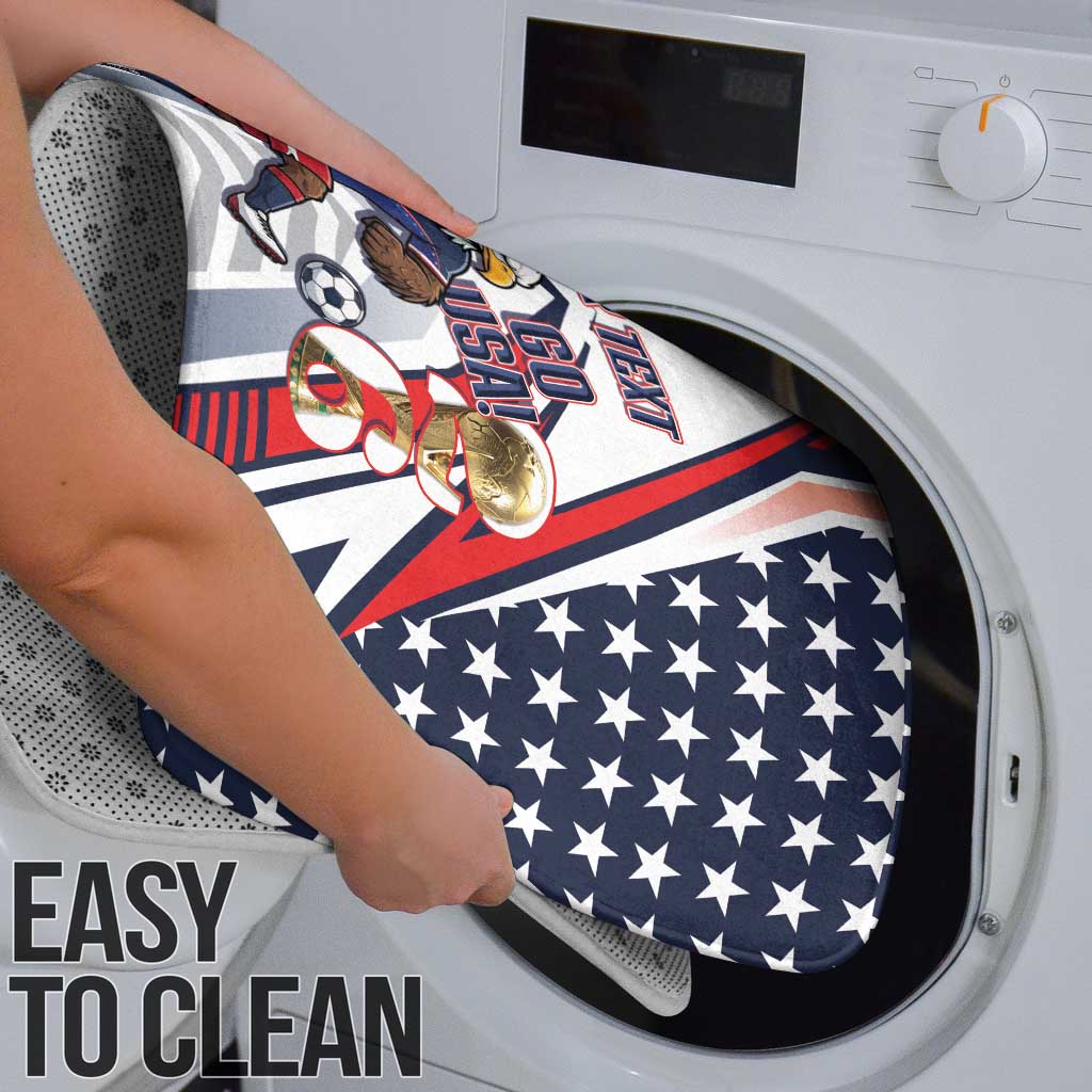 USA 2026 Soccer Custom Bathroom Set United States Eagle Go Champions