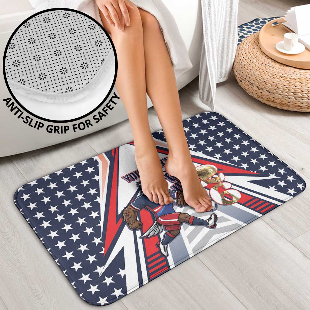USA 2026 Soccer Custom Bathroom Set United States Eagle Go Champions
