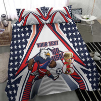 USA 2026 Soccer Custom Bedding Set United States Eagle Go Champions