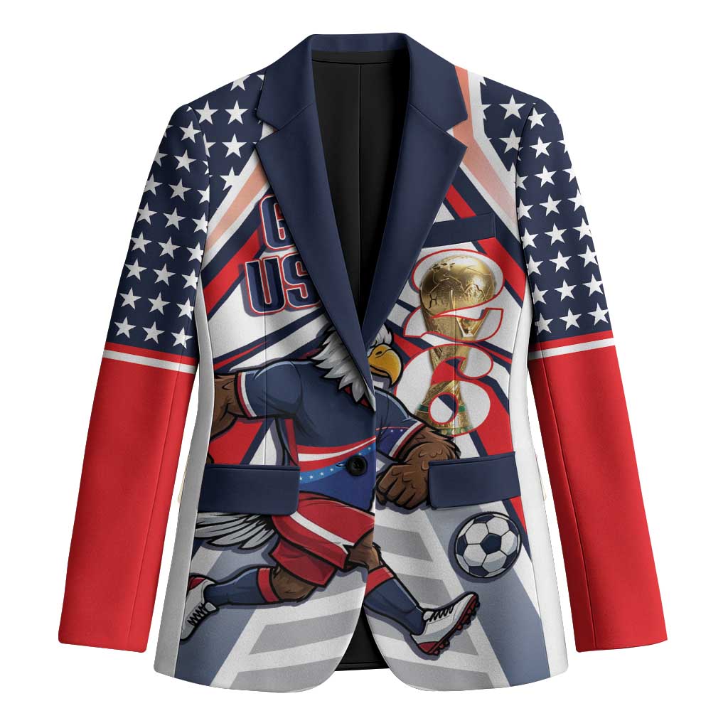 USA 2026 Soccer Custom Blazer United States Eagle Go Champions