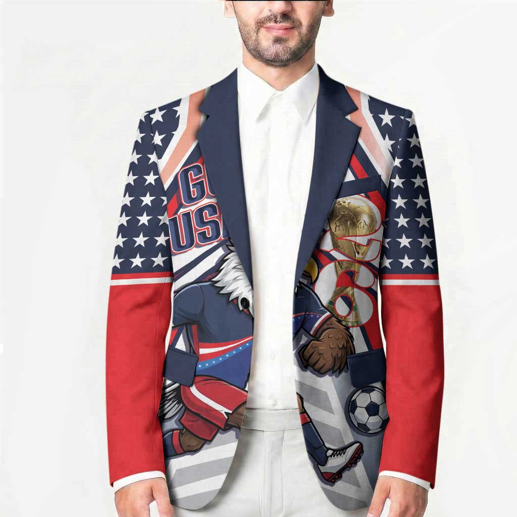 USA 2026 Soccer Custom Blazer United States Eagle Go Champions