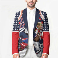 USA 2026 Soccer Custom Blazer United States Eagle Go Champions