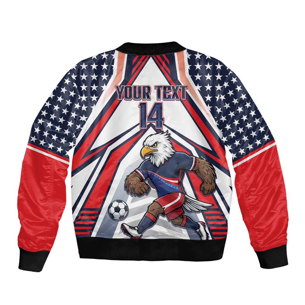 USA 2026 Soccer Custom Bomber Jacket United States Eagle Go Champions