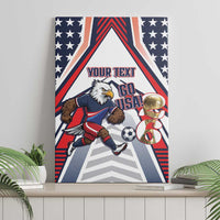USA 2026 Soccer Custom Canvas Wall Art United States Eagle Go Champions