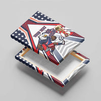USA 2026 Soccer Custom Canvas Wall Art United States Eagle Go Champions