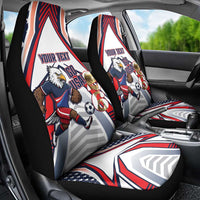USA 2026 Soccer Custom Car Seat Cover United States Eagle Go Champions