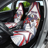 USA 2026 Soccer Custom Car Seat Cover United States Eagle Go Champions