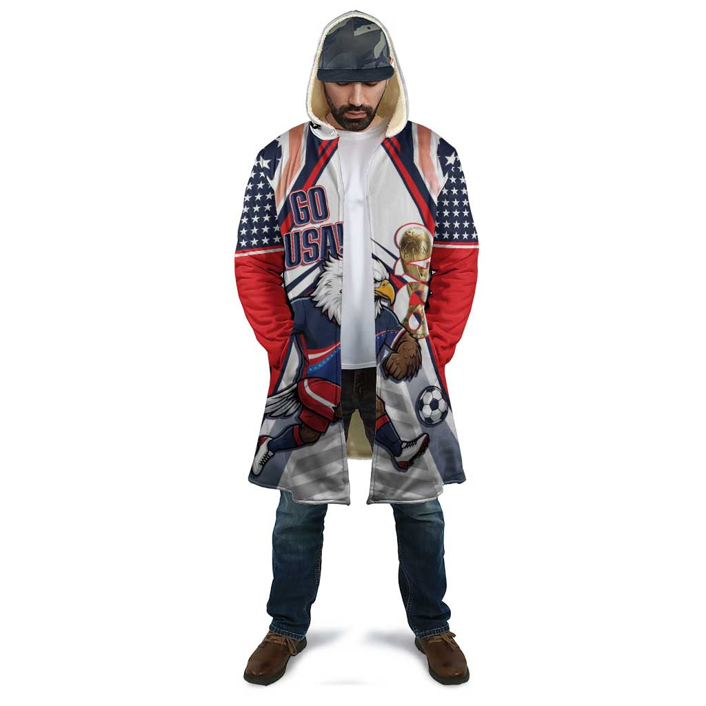 USA 2026 Soccer Custom Cloak United States Eagle Go Champions