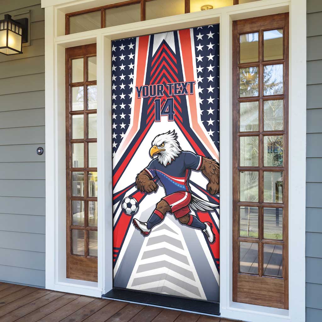USA 2026 Soccer Custom Door Cover United States Eagle Go Champions