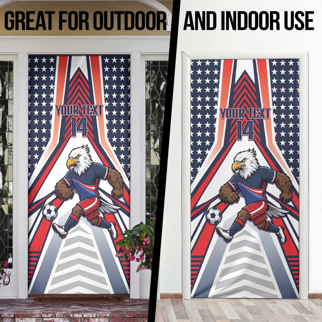 USA 2026 Soccer Custom Door Cover United States Eagle Go Champions