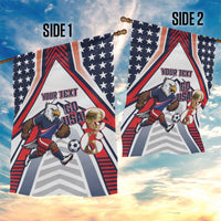 USA 2026 Soccer Custom Garden Flag United States Eagle Go Champions