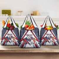 USA 2026 Soccer Custom Grocery Bag United States Eagle Go Champions