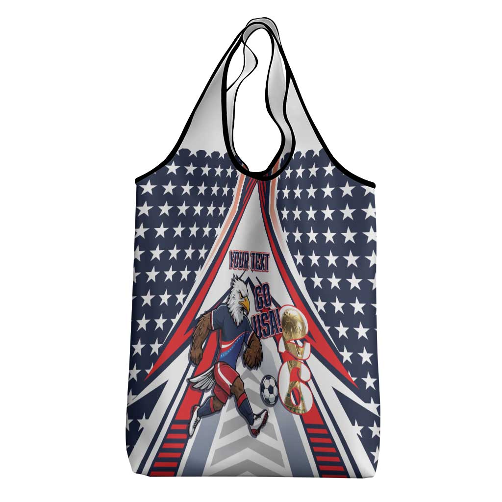 USA 2026 Soccer Custom Grocery Bag United States Eagle Go Champions