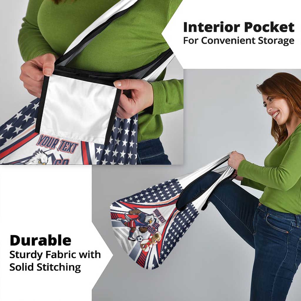 USA 2026 Soccer Custom Grocery Bag United States Eagle Go Champions