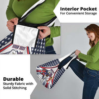 USA 2026 Soccer Custom Grocery Bag United States Eagle Go Champions