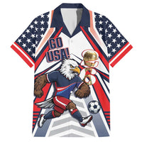 USA 2026 Soccer Custom Hawaiian Shirt United States Eagle Go Champions