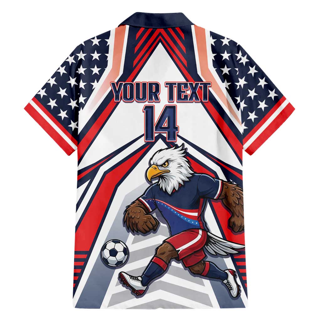 USA 2026 Soccer Custom Hawaiian Shirt United States Eagle Go Champions