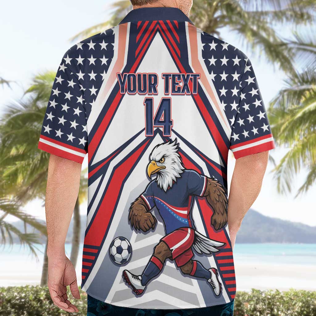 USA 2026 Soccer Custom Hawaiian Shirt United States Eagle Go Champions
