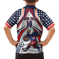USA 2026 Soccer Custom Hawaiian Shirt United States Eagle Go Champions