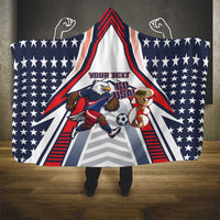 USA 2026 Soccer Custom Hooded Blanket United States Eagle Go Champions