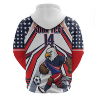 USA 2026 Soccer Custom Hoodie United States Eagle Go Champions