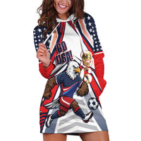 USA 2026 Soccer Custom Hoodie Dress United States Eagle Go Champions
