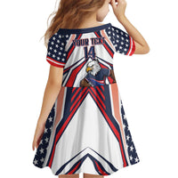 USA 2026 Soccer Custom Kid Short Sleeve Dress United States Eagle Go Champions