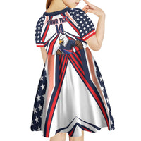 USA 2026 Soccer Custom Kid Short Sleeve Dress United States Eagle Go Champions
